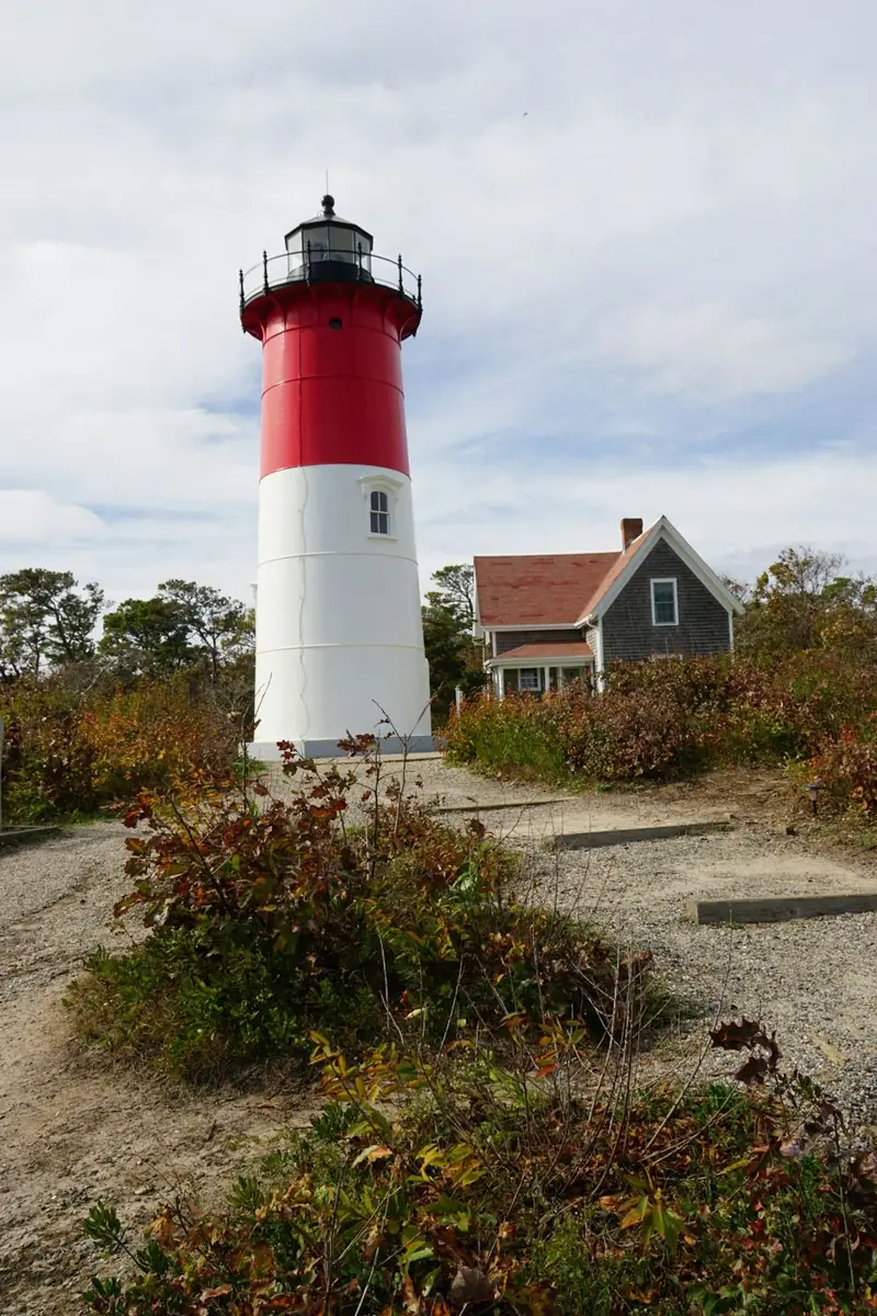 Nauset Light and keeper's house